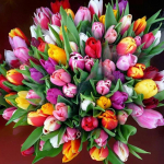 Teemantv&auml;rvimiskomplekt Lillede 5D Teemantmaalikomplekt Ristpistete komplekt Teemantmaalikomplektid t&auml;ispuur 20*20cm