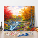 DIY v&auml;rvid numbrite j&auml;rgi &otilde;limaali komplekt L&otilde;uend DIY &otilde;limaal numbrite j&auml;rgi Seinakunsti kaunistused kodukinki kunstiks ja hobideks 40x50cm no frame