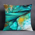 Tumeroheline lille- ja loomamustriline kodukaunistus padjap&uuml;&uuml;r Ruudukujuline padjap&uuml;&uuml;r Kodukontori kaunistus padjakate 45-45cm