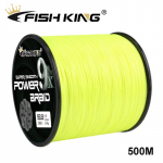 Fishing King 500M 9X p&otilde;imitud &otilde;ngen&ouml;&ouml;r multifilament 100% PE n&ouml;&ouml;r punutud &otilde;ngen&ouml;&ouml;r 1.0-0.16mm-25lb