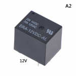 Sra-05Vdc-Al Sra-12Vdc-Al Sra-24Vdc-Al 5V 12V 24V 20A T74 4kontaktiga relee 12V