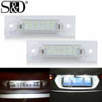 2tk Car Canbus No Error LED number Taustavalgusti Lamp Numbrim&auml;rgi tuled Pirn For Porsche 964 968 986 993 996 Boxster 911 Carrera