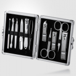 777 Three Seven Silver Nail Clippers Set 11 Pieces TS-16000VC Made in Korea