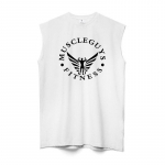 Muscleguys Profession j&otilde;usaali riided meestele Treening Jooks Singlets Muscle Mehed Fitnessvestid MUSCLEGUYS Prinditud Tank Top Kulturism M must