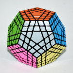 Shengshou Gigaminx 5x5 Magic Speed ​​Cube kleebisteta professionaalsed m&auml;nguasjad Cubo Magico pusle Shengshou Wumofang 5x5x5 must