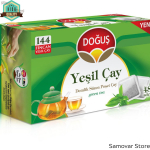 Turkish Tea Doğuş Green Tea 48 Teapot Bag Tea  Green Tea Bags Tea Box Fresh Yoga Tea Loose Tea Healthy Beverages Tea Set Organic Chai 48 Pcs Teapot Tea Bags