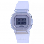 Casio G-Shock digitaalne vaigust rihm GM-S5600SK-7 GMS5600SK-7 200M naiste k&auml;ekell valge
