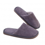 Plush Home Sussid Trendikas Skin-touch K&uuml;lmakindel korter Heel suletud varvas XL tumesinine v&auml;rv