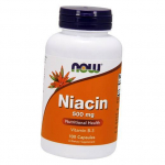 Niacin, Niacin 500, Now Foods 100 kapslit (36128064) 100caps