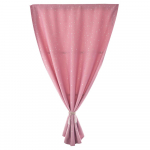 1 tk kardina Aoresac Home Hot Silver Stars Blackout Kahepoolne takjakinnisega kardinakangas kodu 60cm * 150cm tumesinine v&auml;rv