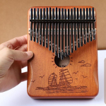 P&ouml;idlaharf, Kalimba, 21-tooniline banjo, naisinstrument algajale, Kalimba, Finger Mu klaver