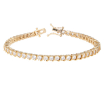 Les Tr&eacute;sors De Lily [R7212] - kullatud k&auml;ev&otilde;ru  Rivi&egrave;res de Cristal  valge kuld - 20 cm 4 mm valge