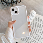 Candy p&otilde;rutuskindel silikoonist kaitserauaga telefoni&uuml;mbris iPhone 14 11 12 13 Pro Max X XS XR 8 7 Plus SE l&auml;bipaistva kaitse tagakaas iPhone 14 Pro Max valge