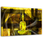 L&otilde;uendiprint Buddha Zen Yellow 60x40 kollane