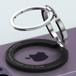 VAORLO originaal Magsafe'i magnetilise aluse jaoks, minisulamist kaasaskantav kokkupandav lauaarvuti hoidik, magnetiga s&otilde;rmr&otilde;ngasklamber iPhone 12 13 14 Pro jaoks must
