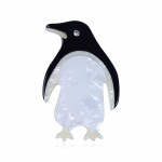 Blucome Penguin Arcylic k&auml;sitsi valmistatud pross, turvas&otilde;lgi, laste n&ouml;&ouml;pn&otilde;elad, armsad kawaii loomamood, v&auml;ike pross, ehted, j&otilde;ulukink valge