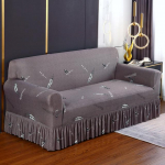 1 / 2 / 3 / 4 istekohaline lilleprinteriga diivani kate elutoa jaoks elastne spandex diivan seeliku kate Diivan r&auml;tik tugitooli kaitsja avaleht 2Pcs Pillowcases