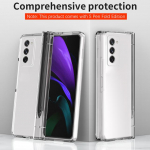 Libisemiskindel mood S Pen telefonikoti &uuml;mbris Samsung Galaxy Z Fold2 Fold 2 5g Fold4 Fold3 Fold 4 3 3 Zfold2 S Pen karastatud klaasist kile for Samsung Z Fold 2 puhas