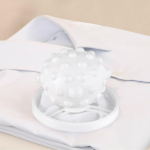 Sagit Floating Lint Hair Catcher pesumasin Hair Ball Suction Juukseeemaldaja One Size valge