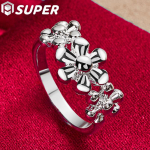 925 h&otilde;bedast kolme lillega s&otilde;rmuse moeehted 7#