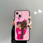 Super Mama Baby Love telefoni&uuml;mbris iPhone'ile Samsung Galaxy Redmi Xiaomi Oppo OnePlus Note SA 7 8 9 10 11 12 13 14 20 21 22 23 53 54 Pro Max Plus Ultra iPhone 6 or 6S