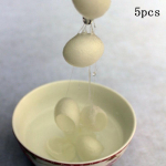5/10/15 tk Cocoons Ball Face Care n&auml;opuhastusvahend Kooriv koorija Mustpeade eemaldaja 5pcs valge