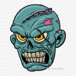 Dibujos De Zombies Animados Zombie rauast joonistamine soojus&uuml;lekandel tr&uuml;kkimine Vin&uuml;&uuml;lplaastrid Kleebis riietele Ise ise tehes aplikatsioonid pestavad plaastrid