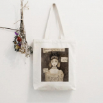 Harajuku retro naiste ostukott Armas koomiksimustriga sari &Ouml;koloogiline ostu&otilde;lakott Mood L&otilde;bus tr&uuml;kkimine K&auml;ekott 24*26cm