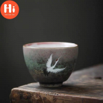 Tere Ceramic Master Teetass Majapidamistarbed Retro Kung Fu Joogin&otilde;ud Kontori teetassid Hiina k&auml;sitsi maalitud kraana teekauss keraamika veekruus