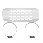 Soojusisolatsiooni summuti toru soojuskilp Tugev, h&otilde;lpsasti paigaldatav universaalne rauast v&auml;ljalasketoru mootorratta t&auml;iuslikuks kaunistamiseks h&otilde;be