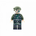 5 tk USA kaasaegsete eriv&auml;gede kamuflaažis&otilde;dur MOC SWAT s&otilde;jav&auml;erelvad minifiguurid ehitusplokist tellistest laste m&auml;nguasjad 5PCS roheline