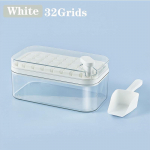 1tk &uuml;he nupuvajutusega t&uuml;&uuml;p j&auml;&auml;vormi kast 32/64 restiga plastist j&auml;&auml;kuubikumasin j&auml;&auml;aluse vorm koos hoiukastiga koos jahedate jookide jaoks k&ouml;&ouml;giriba t&ouml;&ouml;riistaga 32grids valge