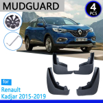 Mudguards fit for Renault kadjar 2015 2016 2017 2018 Car Accessories Mudflap Fender Auto Replacement gray