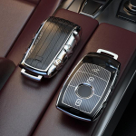 Moodne auto kaugjuhtimispuldi v&otilde;tmehoidja &uuml;mbrise hoidik Mercedes Benz ACESG klassi GLC CLE CLA GLB GLS W177 W205 W213 W222 X167 AMG jaoks must