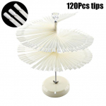 K&uuml;&uuml;nte otsikute statiivi DIY k&uuml;&uuml;nekunsti n&auml;it. Riiul Geeli k&uuml;&uuml;nelakk v&auml;rvikaart pointed armor parkkoor