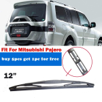 1 tk auto tagumise klaasipuhasti tera 12 sobib Mitsubishi Pajero esiklaasi esiklaasi h&uuml;briidpuhastite tarvikutele 12 inch