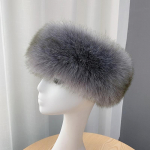 Uus talvine paks karvane juuksepael kohev kunstkarusnahast naiste t&uuml;drukute karusnahast peapael Talvine &otilde;ues k&otilde;rvasoojendaja suusam&uuml;tsid lumem&uuml;ts One Size