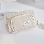 Aikanuo heledat v&auml;rvi pliiatsi&uuml;mbris, pliiatsikott, esitasku, kaheosaline riidest hoiukott