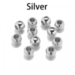 50-100 tk/partii 4 6 8 10 12 mm lahtised seemned CCB vahehelmed kullav&auml;rvi suur auk isetegemiseks ehete valmistamise tarvikud hulgim&uuml;&uuml;k 4mm x 100Pcs