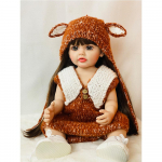 55 cm Reborn Baby Doll kogu kehaga silikoonist veekindel v&auml;ikelapse nukk printsess, elutruu pehme puutega m&auml;nguasi lastele