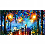 Abstraktsed maastiku&otilde;limaalid, prinditud l&otilde;uendile seinakunstid, plakatid ja v&auml;ljatr&uuml;kid kaasaegsed seinapildid elutoa sisekujunduseks Cuadrose taust 50x100cm