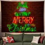 J&otilde;uluvaip Pidulik sisekujundus Kodu Elutuba Magamistoa Taust Aiaplakatid v&auml;ljas suurele seinale riputatavale rannar&auml;tikule 95x73cm