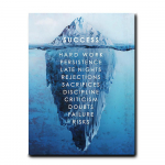 Iceberg EDU Inspireeriv seinakunst l&otilde;uendimaalingud Abstraktsed maastikuplakatid ja tr&uuml;kised Raske t&ouml;&ouml; pildid Elutuba Kontor Koduseina sisustus 20x30cm no frame