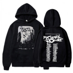 My Chemical Romance Hoodies Unisex/Womens Black Hoody Parade Punk Emo Rock Pusa S&uuml;gis Talve Jope Mantel Oversize Riided Topid 2XL
