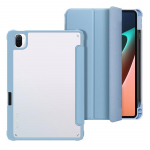 Laua silikoon&uuml;mbris Xiaomi Redmi SE 10.6 2022 jaoks l&auml;bipaistva tagak&uuml;ljega Xiaomi 6/6 Pro &uuml;mbrisele koos pliiatsihoidjaga p&otilde;rutuskindla kattega Mi Pad 5 and 5 Pro taevasinine v&auml;rv