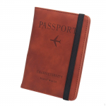 Passihoidja, reisirahakott, RFID-blokeerimiskaardihoidja rahakott PU-nahast kattekaitse