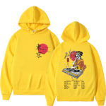 Jaapani Anime Tokyo Riot Society Talvine Mood Unisex Hupparid Naiste Unisex Huppar Harajuku Pullover Unisex Huppar Dressipluusid R&otilde;ivad 2XL black
