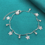 925 h&otilde;bedane liblikas k&auml;ev&otilde;ru naistele pulmapidu moeehted 20cm