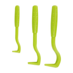 3tk/komplekt Twist Hook Kirbueemaldaja Konks Koerad Lemmikloomad Aksessuaarid Lemmikkasside tarvikud Kodu puugieemaldust&ouml;&ouml;riista jaoks roheline