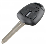 2 nupuga auto kaugjuhtimispuldi v&otilde;tmekaanega &uuml;mbris MIT11 teraga, mis sobib Mitsubishile 3 Buttons